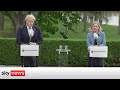 In full: Boris Johnson news conference with Swedish PM
