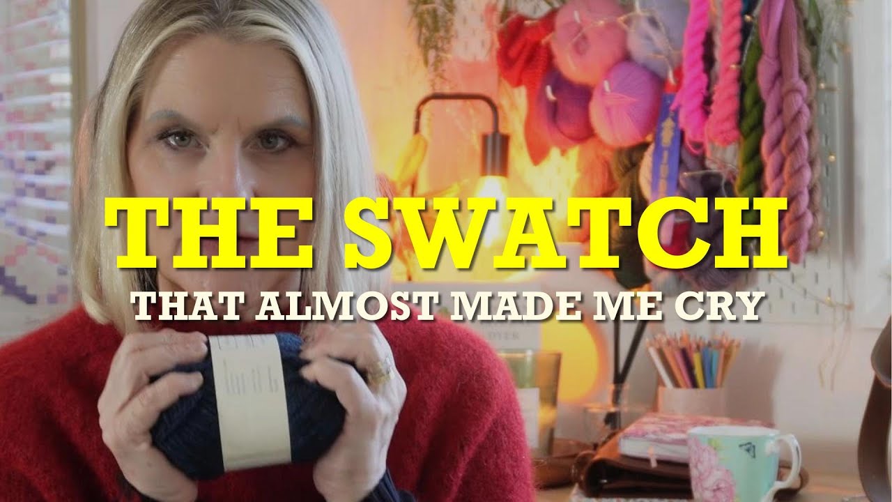 Вот почему мы вяжем - я покажу вам образец, который растрогал меня до слез.