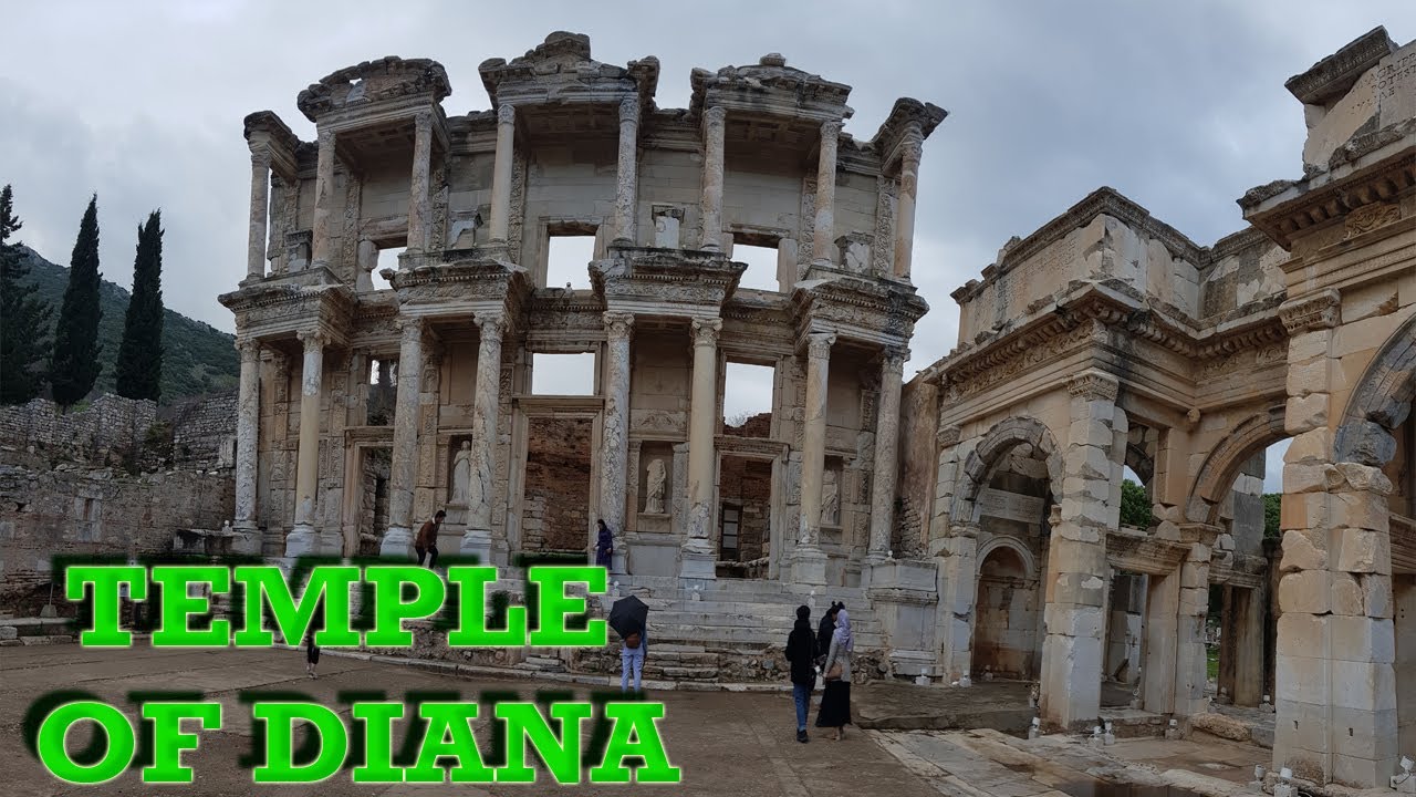 The Temple of Diana in Ephesus Turkey