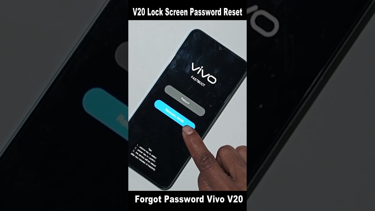 How To Unlock Phone If Forgot Password Vivo V20 Ka Lock Kaise Tode Screen Reset