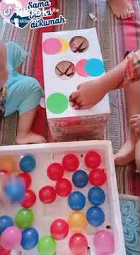 Belajar warna sambil bermain #montessorianak #busykids #anakbermain #bermainsambilbelajar