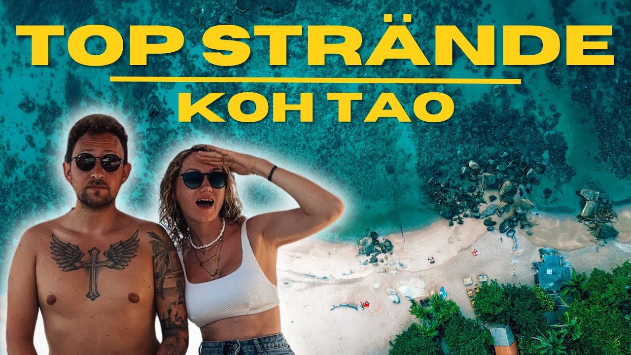 TOP Strände auf Koh Tao | Thailand | Guide | 4K