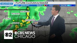 Chicago gets mild temps going into the weekend