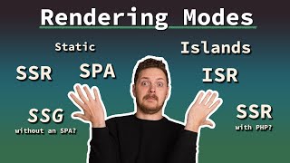 We have to talk about Rendering Modes...