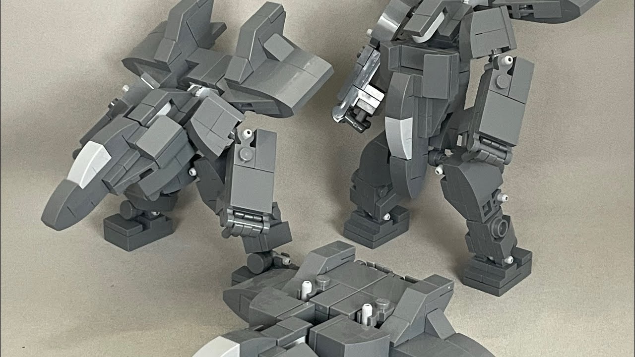 レゴでつくる完全変形ロボ2022版⑦ LEGO JET-ROBO TRANSFORM - YouTube