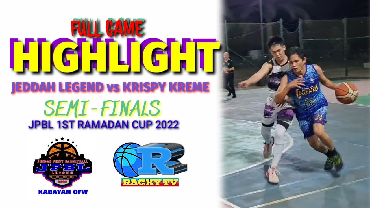 FULL GAME HIGHLIGHTSJEDDAH LEGEND vs KRISPY KREME SEMIFINALS JPBL