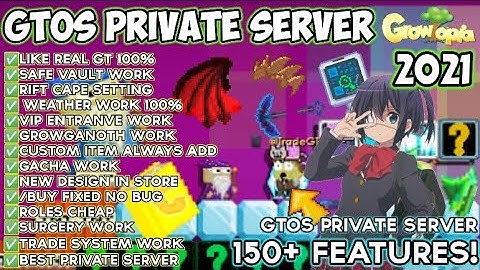 NEW GROWTOPIA PRIVATE SERVER 2021 | ✅🔥 BEST SERVER 100% + LIKE REAL GT & BEST GTPS 🔥✅ | GTOS