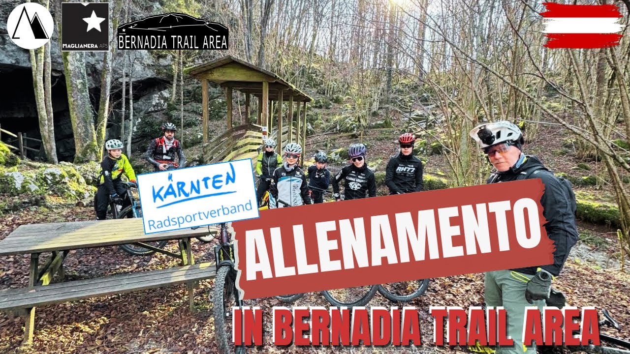 LRV Kärnten in allenamento nella Bernadia Trail Area