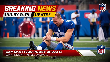 Cam Skattebo Injury Update: Giants RB Out with Ankle Damage?