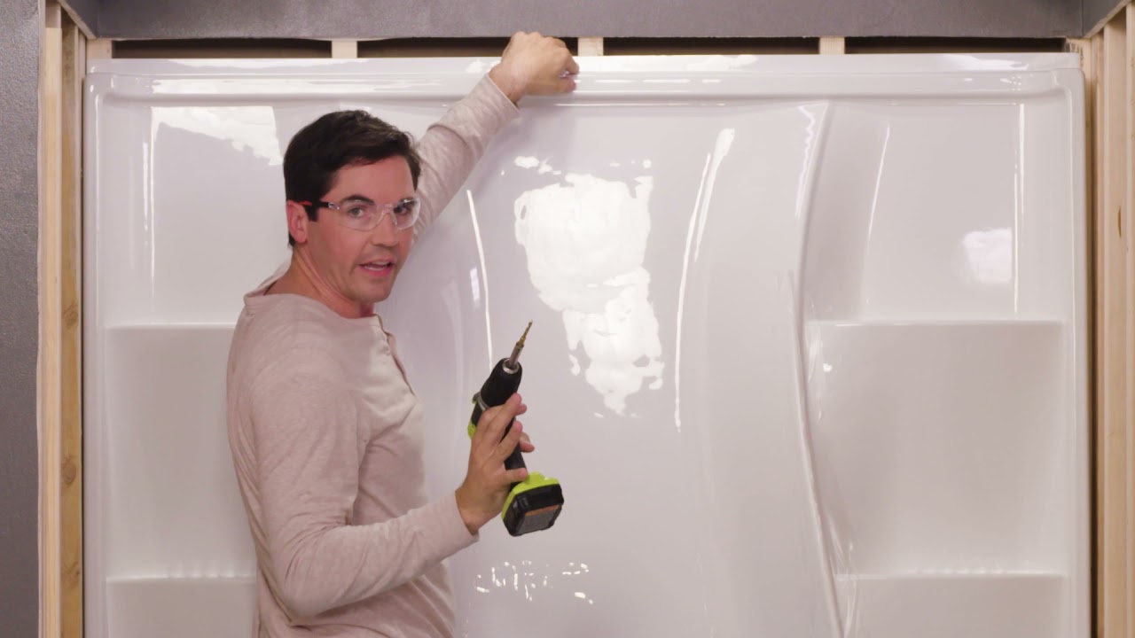 How to Install a Delta® Curved Wall Set