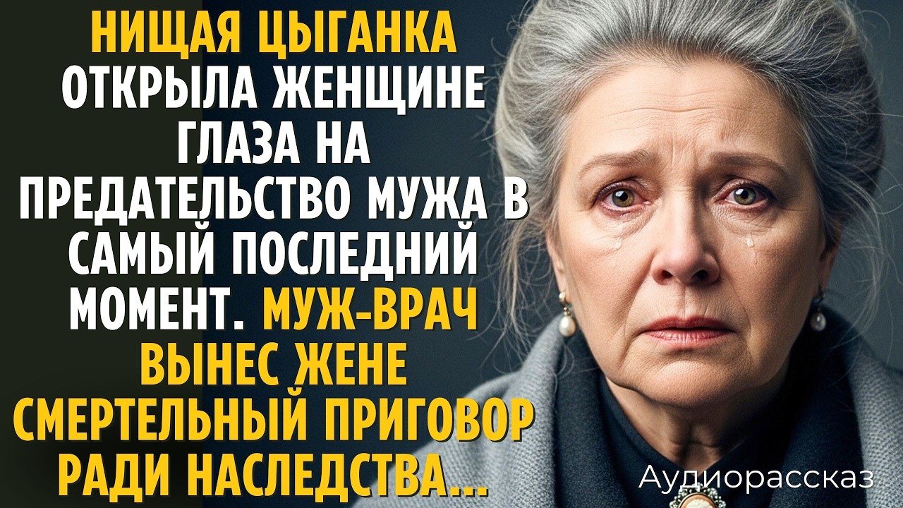 Хромая ЦЫГАНКА раскрыла страшную тайну мужа-врача.А едва она коснулась руки, ЗАМЕРЛА и ПРОШЕПТАЛА...