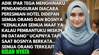 ADIK IPAR MENGHINAKU PENGANGGURAN DIDEPAN RATUSAN TAMU-TAPI 1 KALIMAT 'ORANG INI' MEMBUATNYA HANCUR!