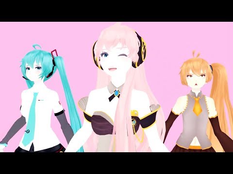 【MMD x VOCALOID】 High Range Test 【Megurine Luka V4X】