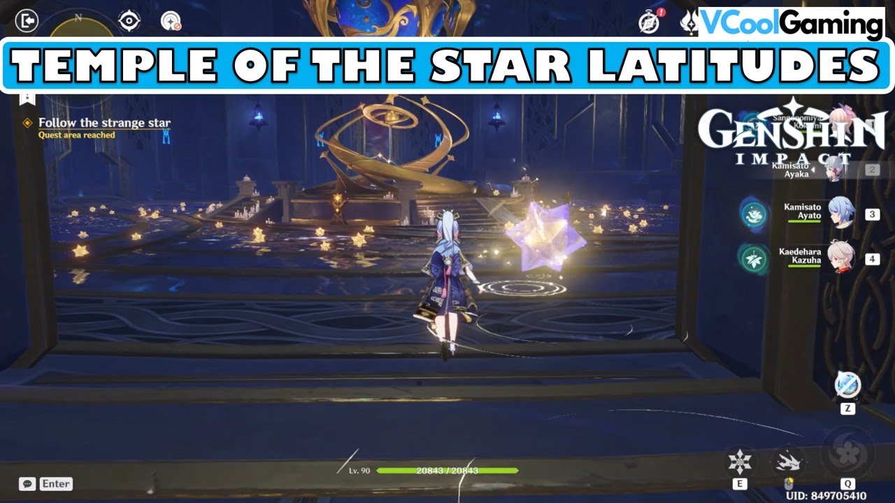 Temple of the Star Latitudes Guide - Genshin Impact