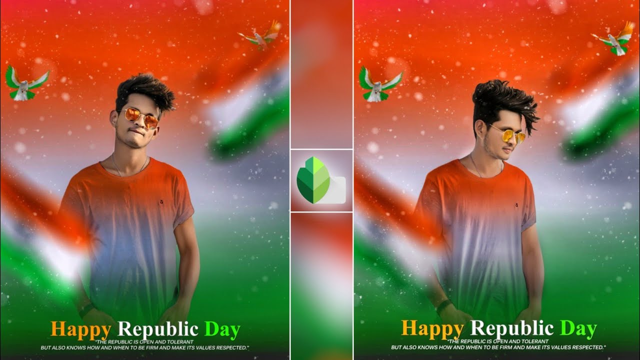 26 January Republic Day Photo Editing In Snapseed 2023 | Republic Day Photo Editing 2023
