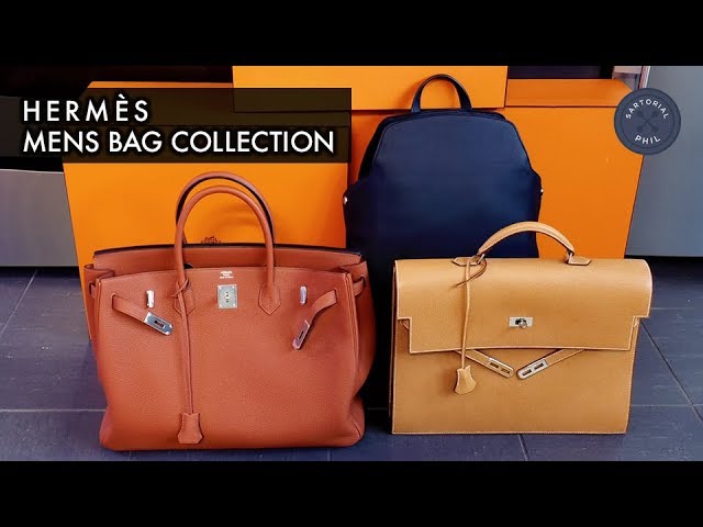 Hermès Men's Bag Collection 2018: Birkin 40, Cityback 27 and Kelly Depeche  38 