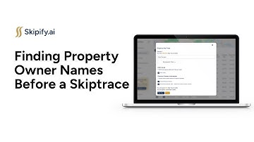How Find a Property Owner Name, APN, and Mailing Address Before Skip Tracing Your Data Upload