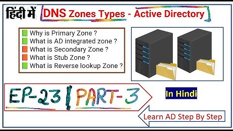 DNS Zones Types - Active Directory | EP - 23 | Part -3