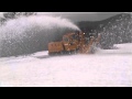 はたらくクルマ ロータリ除雪車　2011道後山に春が来た!　広島県