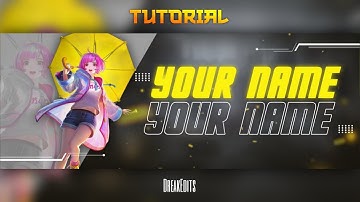 HOW TO MAKE MLBB BANNER USING PICSART 2025 | TUTORIAL | DreakEdits