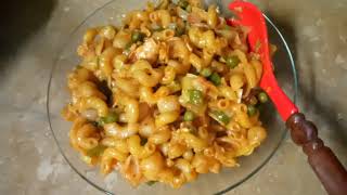 Tasty Mix Vegetable Chicken Pasta Macaroni | Chicken & Vegetable Macaroni Recipe By Nazneen