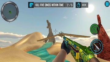 Real Dino Hunter Fps Shooter Android ios Gameplay - Dinosaur game - Dinosaur Planet Gaming #16