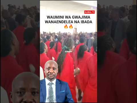 WAUMINI WA ASKOFU GWAJIMA WANAENDELEA NA IBADA Shortvideo