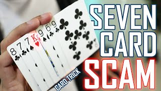 The SIMPLE and MINDMELTING Seven Card Monte Card Trick!