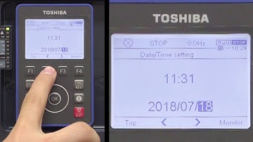 TICtalk - Toshiba AS3 Low Voltage Drive - Setting The Real-Time Clock