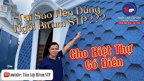 📌Biệt Thự Cổ Điển Đẳng Cấp Hơn Cùng Ngói Bitum STP| Biệt Thự Cổ Điển