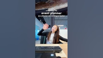 a day in my life as an event planner in boston 👩🏻‍💻#corporate #city