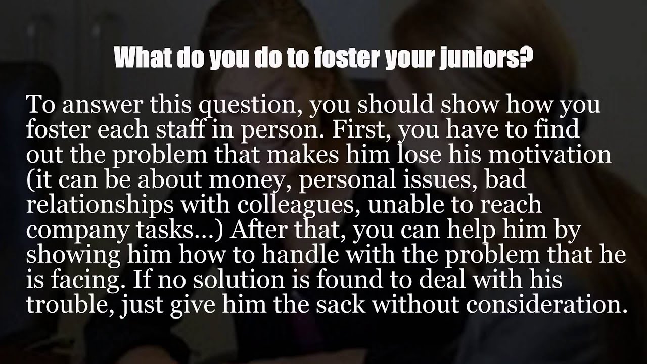 preparation for accounts interview