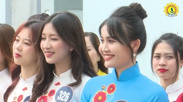 Ps nhiều hoạt động lễ hội áo dài Hoa cúc biển