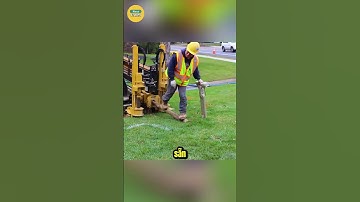 Cách Đặt Đường Ống Ngầm Mà Không Cần Đào Đường!