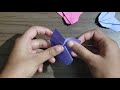 How to make an origami Butterfly Bookmark in just 2 minutes | Super Easy, and super quick