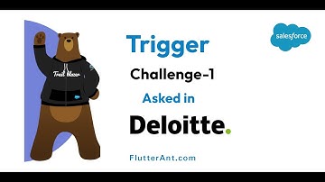 Scenario Based Apex Trigger Question from Deloitte - 1