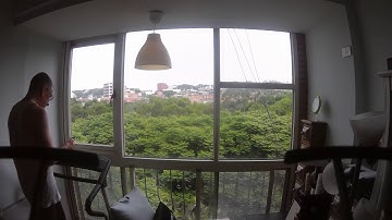 First of DJI Tello with Polaroid Cube on top and the video quality was very good.