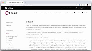 Getting Started with Consul: Registering Health Checks