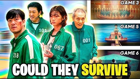 How far could Season 1 Players SURVIVE in Squid Game Season 2 & 3