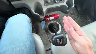 How to shift a 6 speed manual synchronized transmission