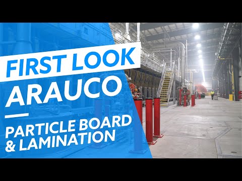 First Look At Arauco's $500,000,000 Particle Board & Lamination Facility in Michigan