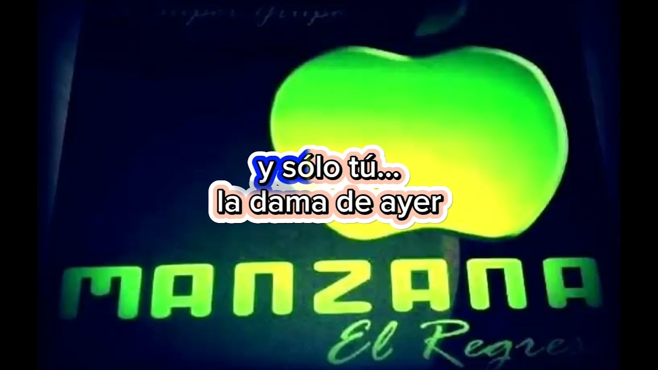 karaoke grupo manzana - la dama de rojo