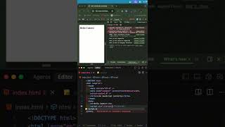 JavaScript not running? | Link script.js correctly (Place script before body)