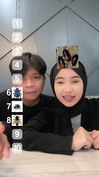 REAKSI KITA KALO BINATANG INI NEMPEL DIBADAN KITA😱