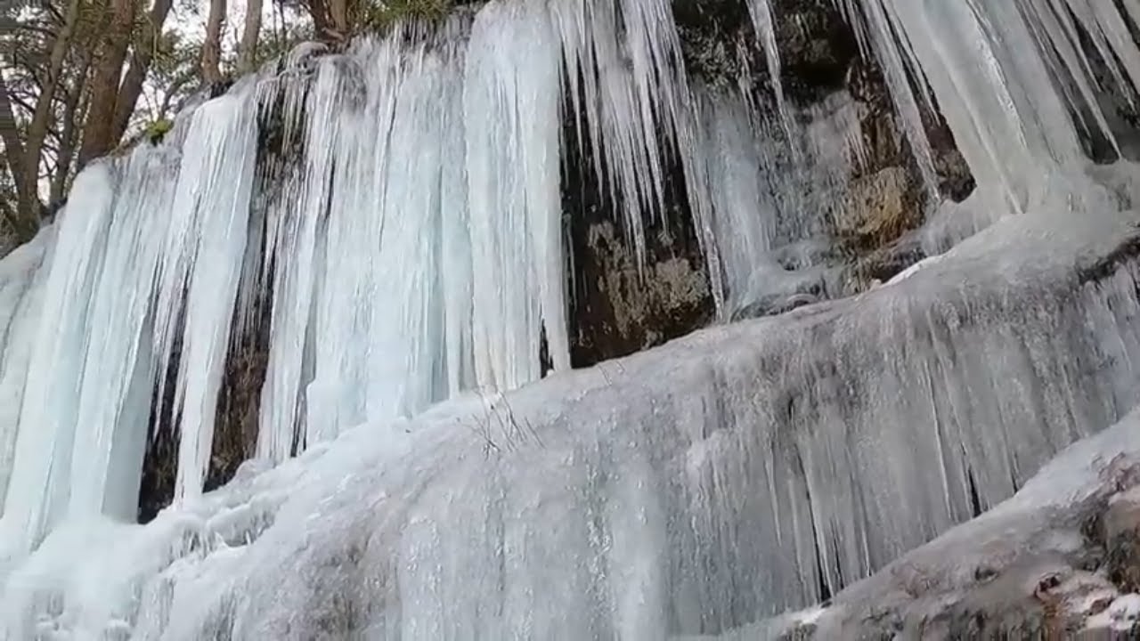 Frozen Waterfall! Shohola Falls: Winter vs Summer