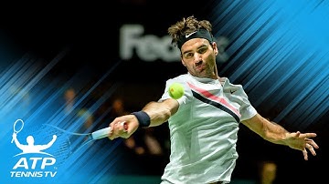 Federer one win from No.1; Dimitrov through to quarter-finals | Rotterdam 2018 Highlights Day 4