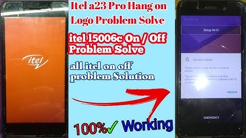 itel a23 pro on off problem || itel l5006c on off problem
