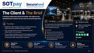 Crampton Moore Case Study Secure Retail Payments with SOTpay Securafone