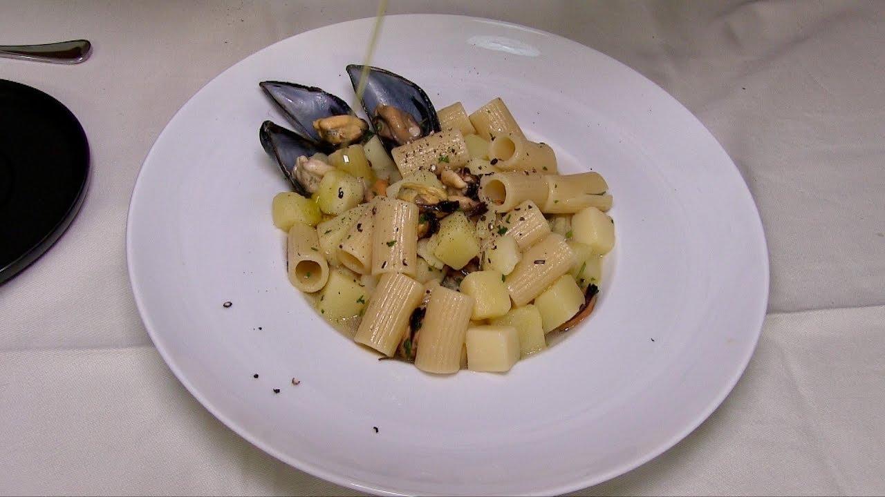 Pasta, Patatas y Mejillones YouTube