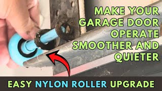 Noisy Garage Door Rollers Replacement in 15 Minutes for Under $30